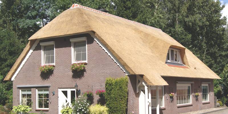 hellingsgraad rieten dak